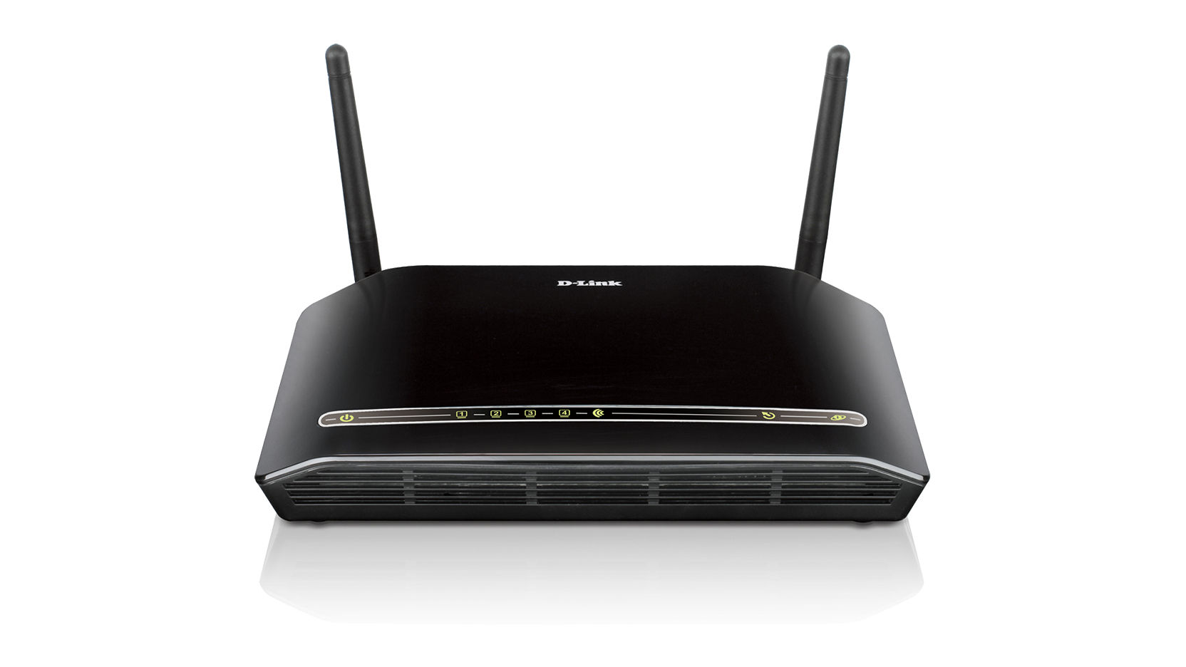 D-Link DSL-2740R wireless router Fast Ethernet Black