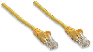 Intellinet RJ-45, M/M, 30m networking cable Yellow Cat5e