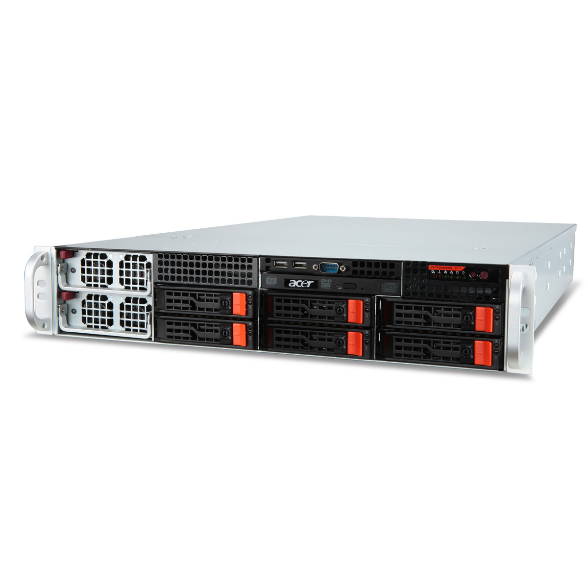Acer AR TK.R7100.023 server Rack (2U) AMD Opteron 6128 2 GHz 8 GB DDR3-SDRAM 1400 W