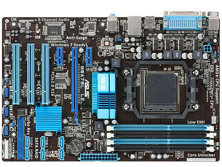 ASUS M5A78L LE AMD 760G Socket AM3+ ATX