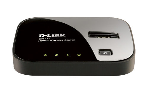 D-Link DIR-412-B wireless router Fast Ethernet Black