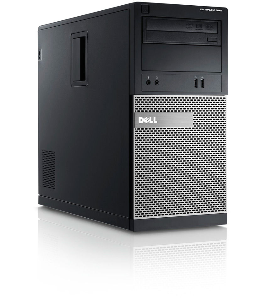 DELL OptiPlex 390 Intel® Core™ i3 i3-2120 2 GB DDR3-SDRAM 250 GB Windows 7 Professional Mini Tower PC Black