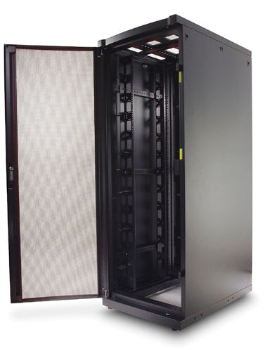 APC NetShelter VX 42U Networking Enclosure with Sides 750mm wide Black (For NETWORKING EQUIPMENT ONLY.)