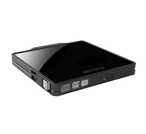 Buffalo MediaStation optical disc drive CD±R/RW Black