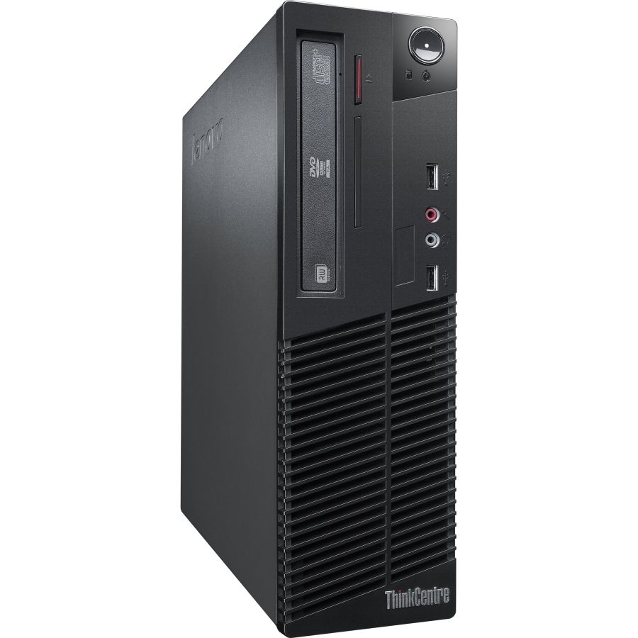 Lenovo ThinkCentre M71e Intel® Pentium® G850 4 GB DDR3-SDRAM 320 GB Windows 7 Professional SFF PC Black, Red, Silver