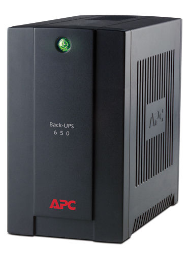 APC Back-UPS 650VA uninterruptible power supply (UPS) 0.65 kVA 390 W 4 AC outlet(s)