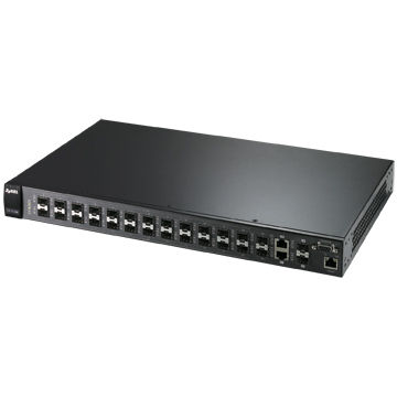 Zyxel ES4124 network switch Managed Black