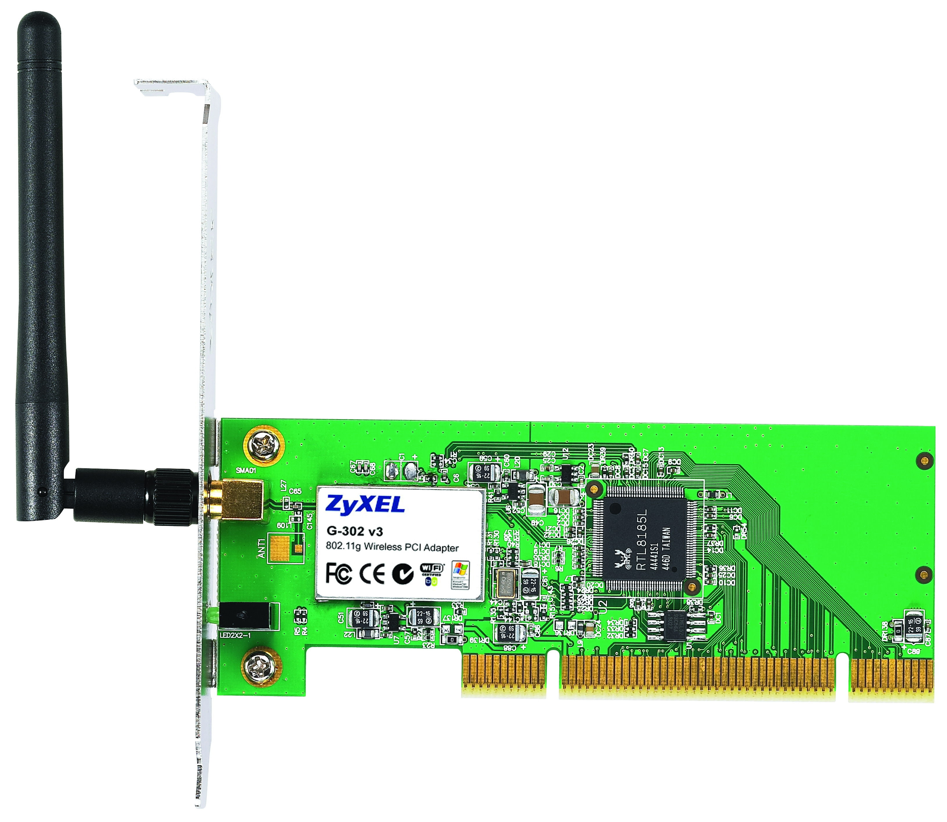 Zyxel G302V3 802.11g PCI 54 Mbit/s