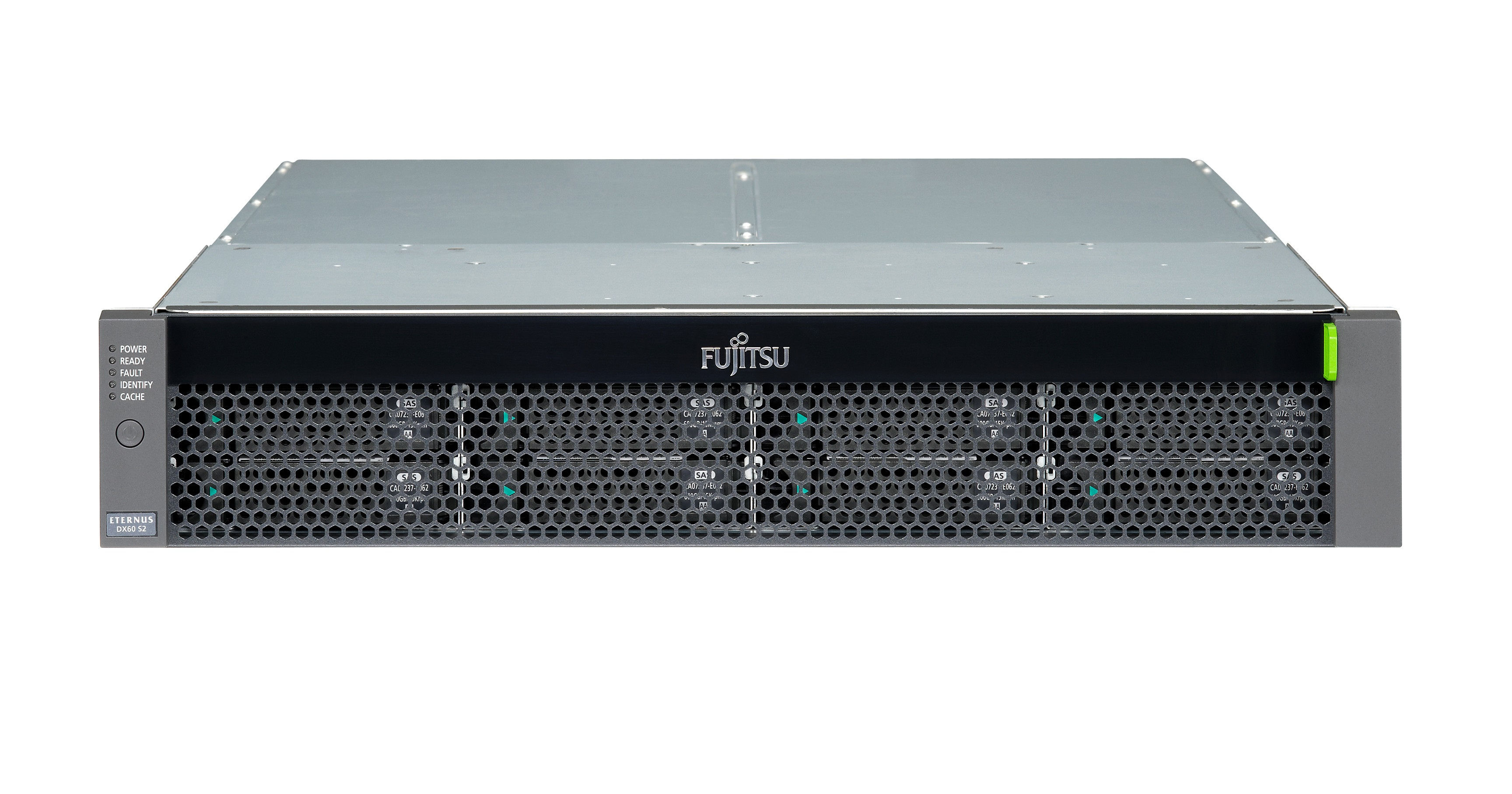 Fujitsu ETERNUS DX DX60 S2 Storage server Rack (2U) 0 TB HDD Black, Grey