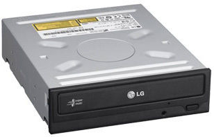 LG GH24NS90 optical disc drive Internal DVD±R/RW Black