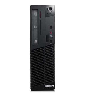 Lenovo ThinkCentre M71e Intel® Pentium® G850 2 GB DDR3-SDRAM 500 GB HDD Windows 7 Professional SFF PC Black