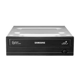 Samsung SH-222BB optical disc drive Internal DVD±RW Black