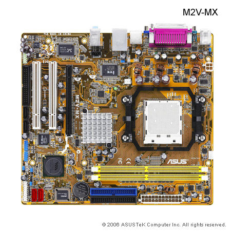 ASUS M2V-MX Socket AM2 micro ATX