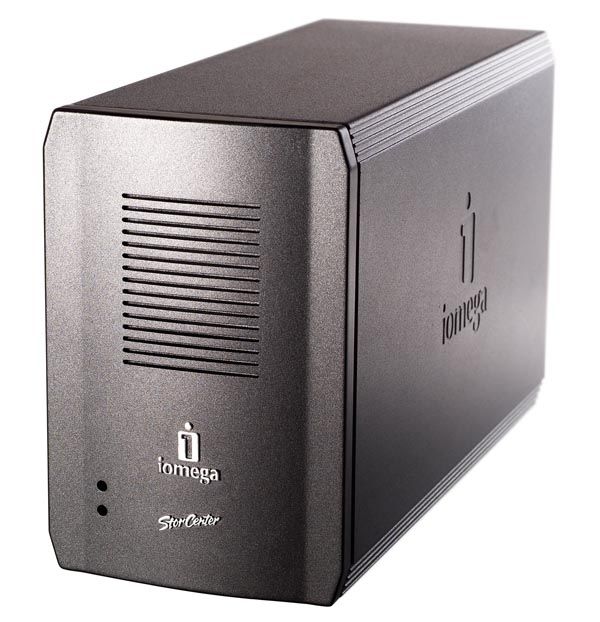 Iomega StorCenter Network Hard Drive 1 TB external hard drive 7200 RPM Black, Grey