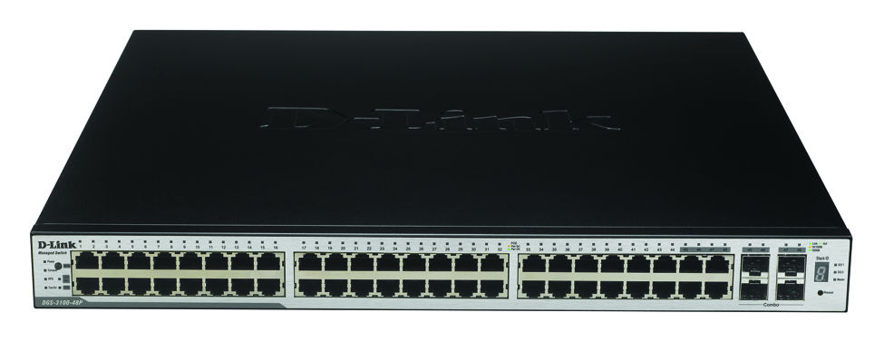 D-Link DGS-3100-48P network switch Managed L2 Power over Ethernet (PoE)