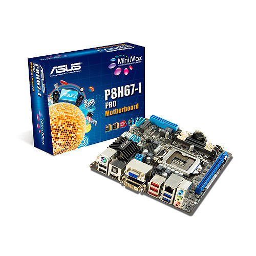 ASUS P8H67-I PRO Intel® H67 LGA 1155 (Socket H2) mini ITX
