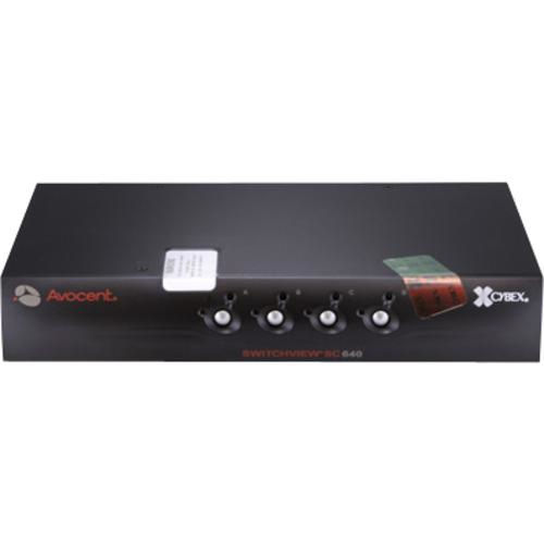 Vertiv SwitchView SC 680 KVM switch Rack mounting Black