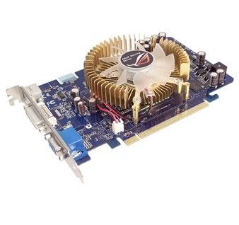 ASUS EN8500GT TOP/HTP/256M graphics card GeForce 8500 GT GDDR3