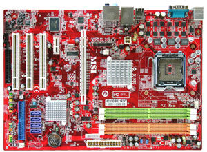 MSI P31 NEO-F motherboard LGA 775 (Socket T) ATX