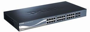 D-Link DGS-1500-28P network switch Managed L3 Power over Ethernet (PoE) Silver
