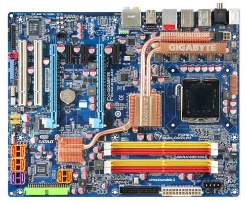 GIGABYTE GA-X38-DS5 Intel® X38 + ICH9R Chipset LGA 775 (Socket T) ATX