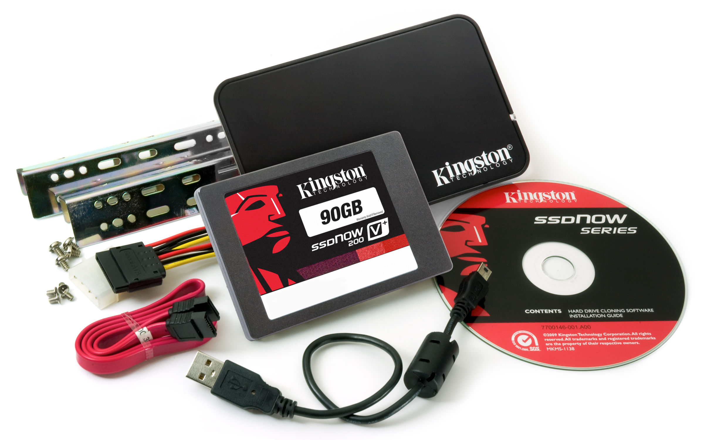 Kingston Technology SSDNow V+200 + Upg. Bundle Kit 90 GB 2.5" Serial ATA III
