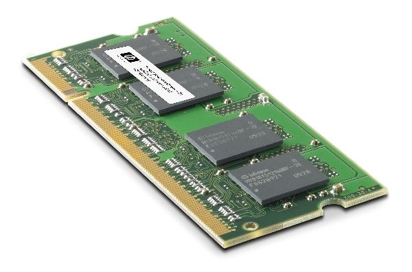 HP 4Gb DDR2 SDRAM (2 x 2GB) 800MHz memory module 2 x 2 GB 200-pin SO-DIMM