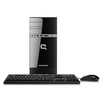 HP Compaq CQ2701EG Intel® Core™ i3 i3-2120 4 GB DDR3-SDRAM 500 GB Windows 7 Home Premium Mini Tower PC Black