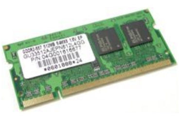 ASUS DDR 2, 1GB memory module DDR2 200-pin SO-DIMM
