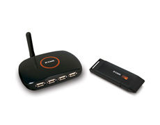 D-Link Wireless USB Starter Kit 480 Mbit/s Black