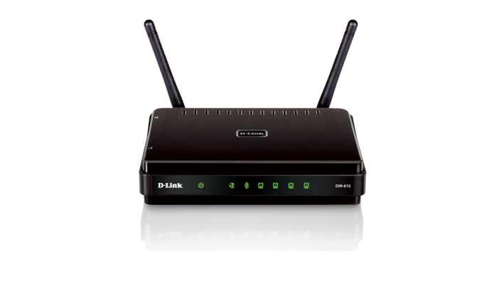 D-Link DIR-615 wireless router Black