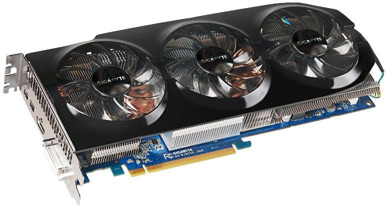 GIGABYTE GV-R795WF3-3GD graphics card AMD Radeon HD7950 3 GB GDDR5