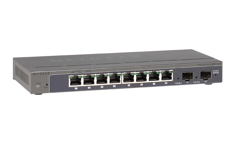 NETGEAR GS110T Managed Black