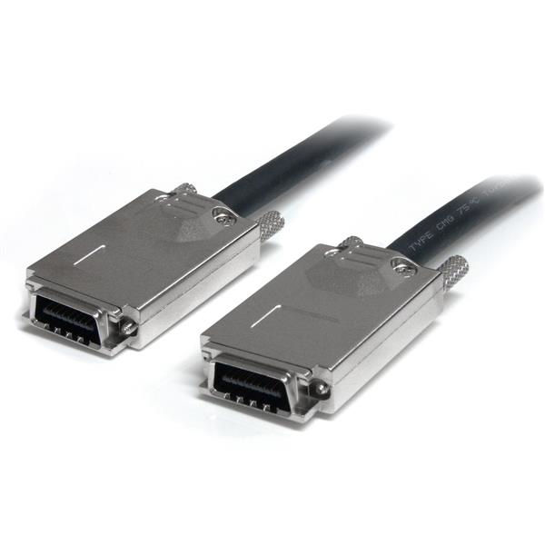 StarTech.com 2m Infiniband External SAS Cable - SFF-8470 to SFF-8470