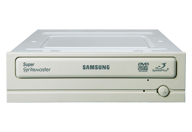Samsung Super-WriteMaster™ 20x, Ivory, Bulk 10-pk optical disc drive Internal