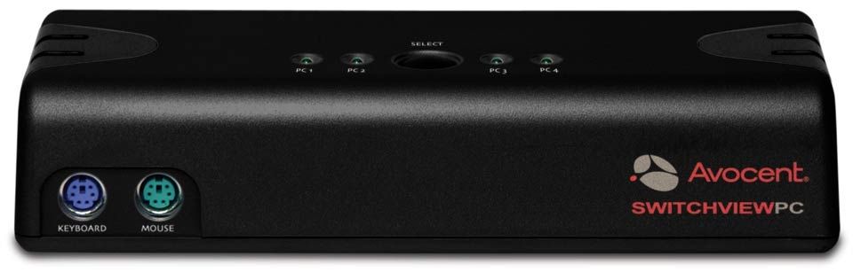 Vertiv SwitchView PC 4-port KVM switch Black