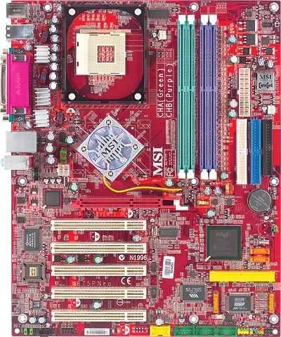 MSI PM8M-V, Micro-ATX motherboard VIA P4M800 Socket 478 micro ATX