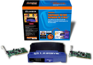 Linksys EtherFast Switched 10 100 Network in Box 200 Mbit/s