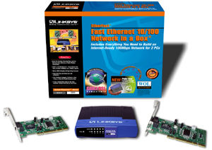 Linksys EtherFast 10 100 Network in a Box 200 Mbit/s