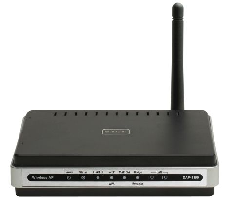 D-Link DAP-1160 Wireless IEEE 802.11g 54 Mbit/s