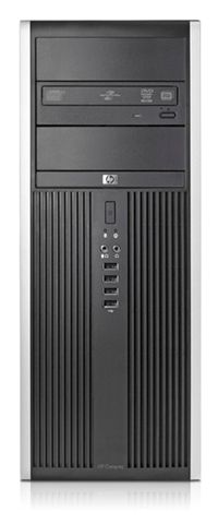 HP Compaq Elite 8000 Elite MT Intel® Core™2 Duo E8400 2 GB DDR3-SDRAM 250 GB Windows 7 Professional Mini Tower PC Black