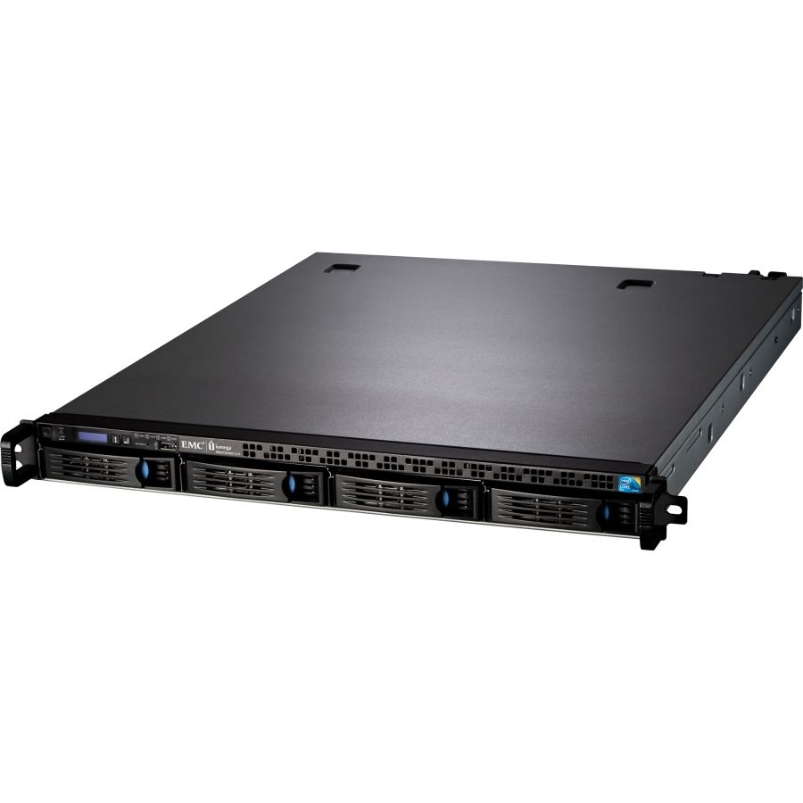 Iomega StorCenter px4-300r Rack (1U) Intel® Celeron® 2 GB 4 TB EMC LifeLine Black