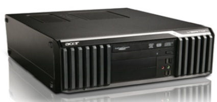 Acer Veriton 4610G Intel® Core™ i3 i3-2120 4 GB DDR3-SDRAM 500 GB Windows 7 Professional Desktop PC Black