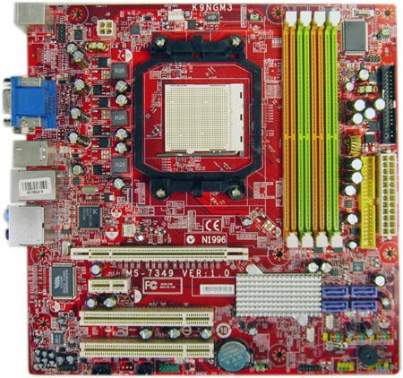 MSI K9NGM3-FIH Socket AM2 micro ATX