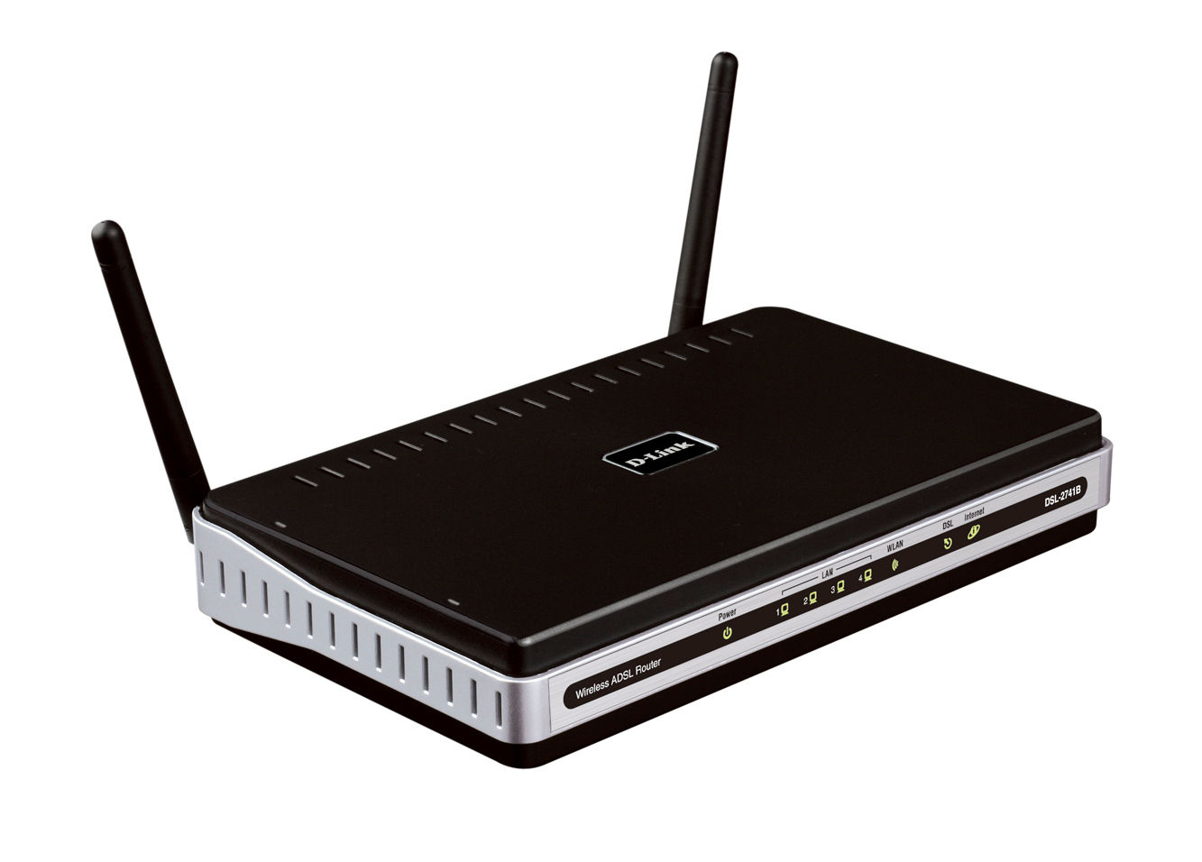 D-Link DSL-2741B wireless router Black