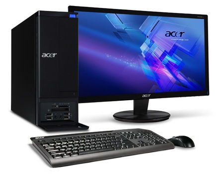 Acer Aspire 430-006 One Box 22'' AMD E E-300 4 GB DDR3-SDRAM 1 TB Windows 7 Home Premium Desktop PC Black