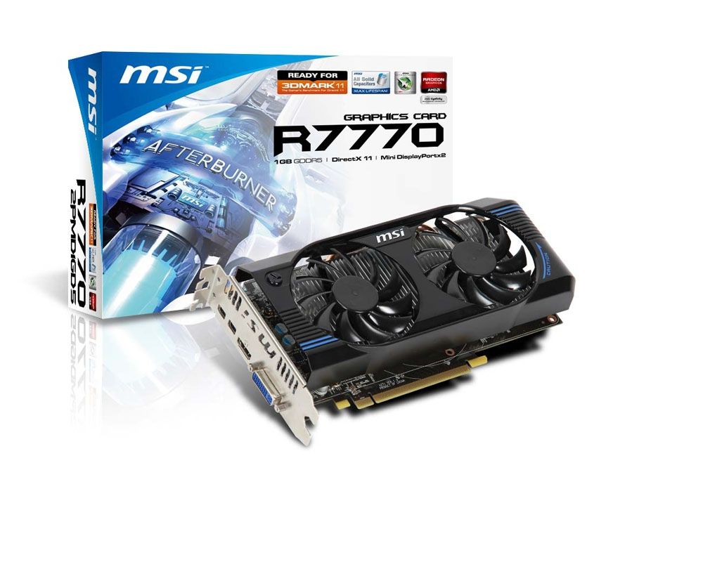 MSI V271-001R graphics card AMD Radeon HD7770 1 GB GDDR5