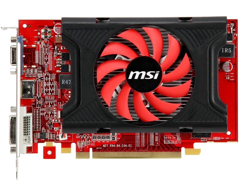 MSI R6670-MD1GD3 graphics card AMD Radeon HD6670 1 GB GDDR3
