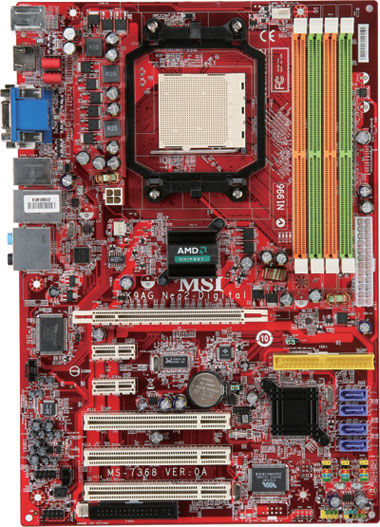 MSI K9AG Neo2-Digital Socket AM2 ATX
