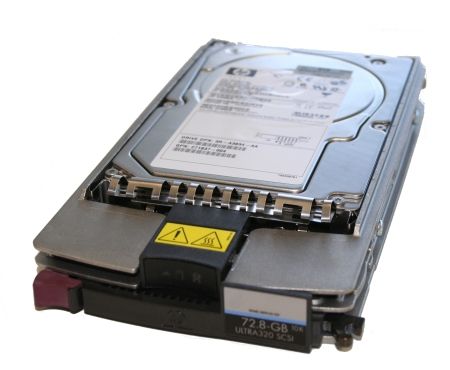 HP 72GB 10K Ultra320 SCSI internal hard drive 10000 RPM 3.5"